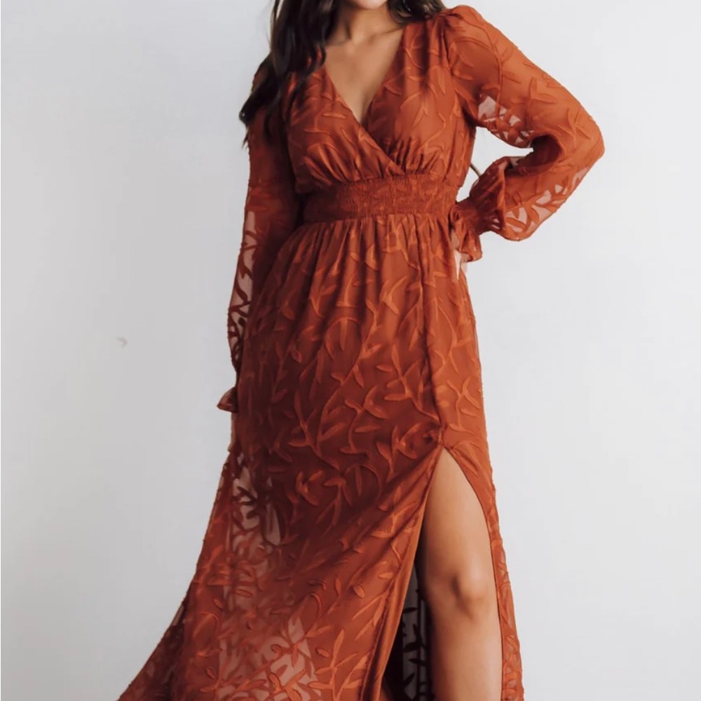 Baltic Born Bridget Textured Maxi Dress